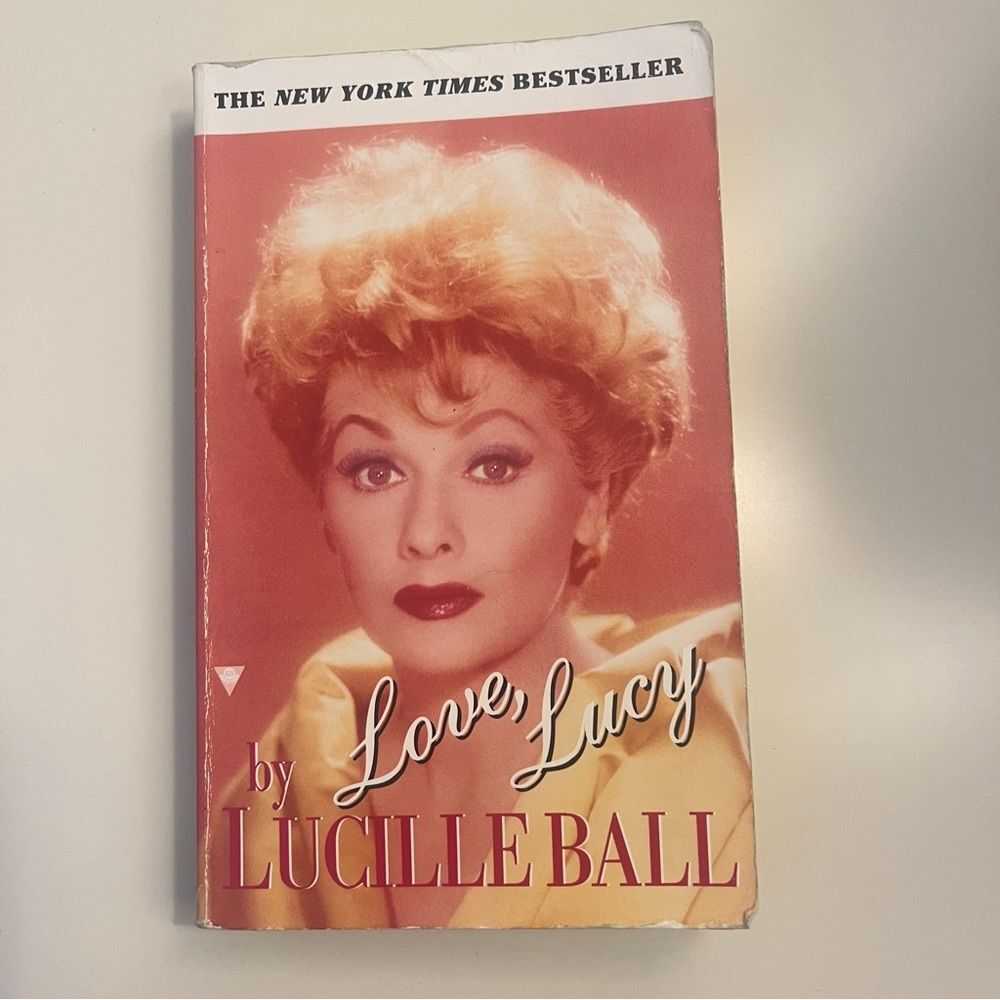 Love, Lucy by Lucille Ball - Pink Cover Edition Book